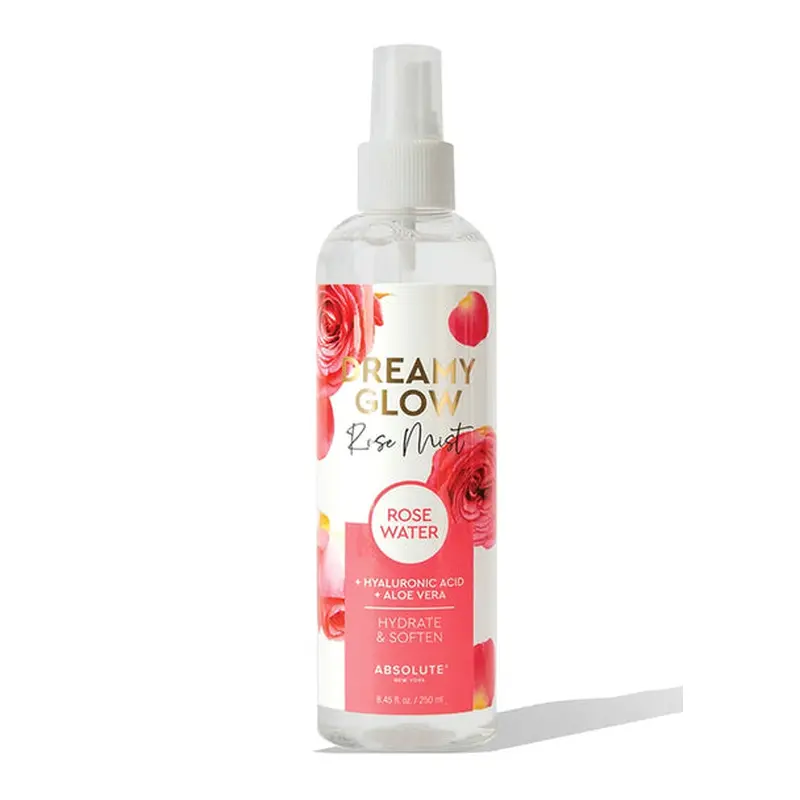 Nicka K Dreamy Glow Rose Water Mist - Hydrate & Soften