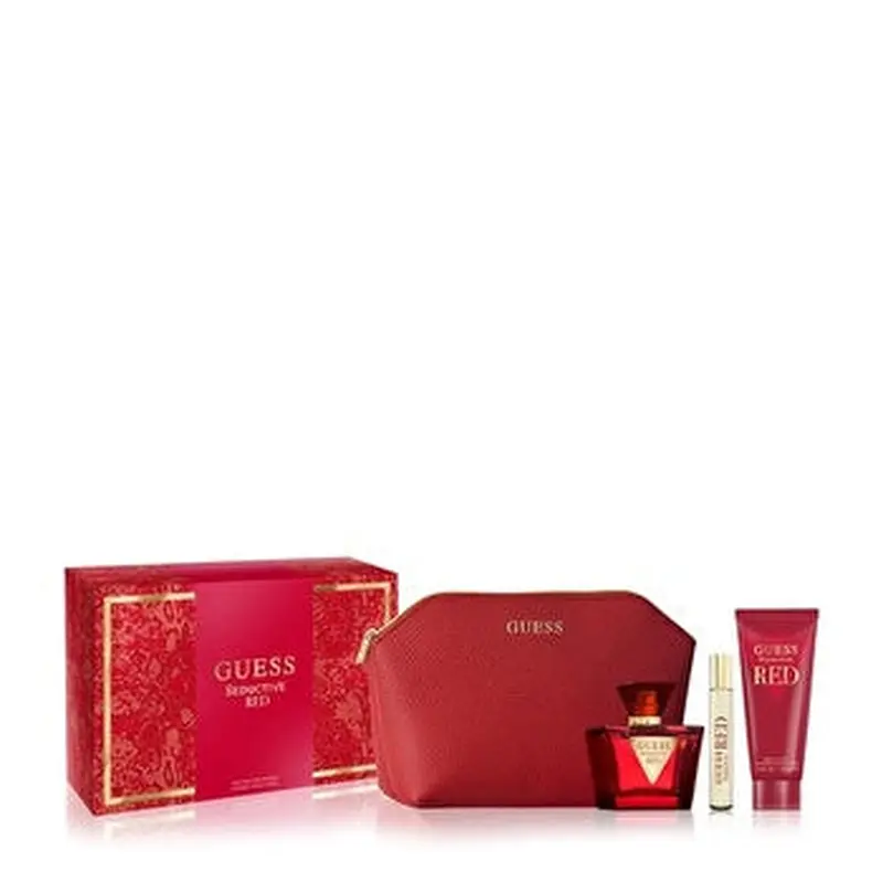 Guess Seductive Red Woman Set Eau De Toilette & Eau De Toilette 15ml & Bl100ml+pouch 75ml
