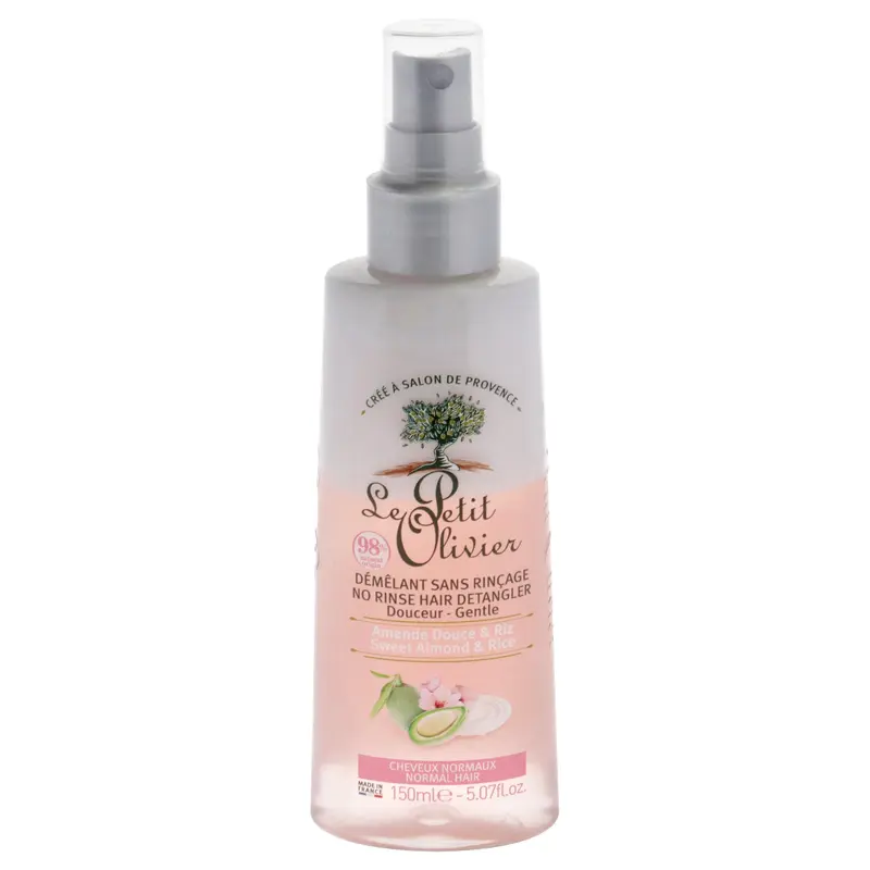 Le Petit Olivier Gentle No Rinse Detangler - Sweet Almond and Rice by Le Petit Olivier for Women - 5 oz Detangler