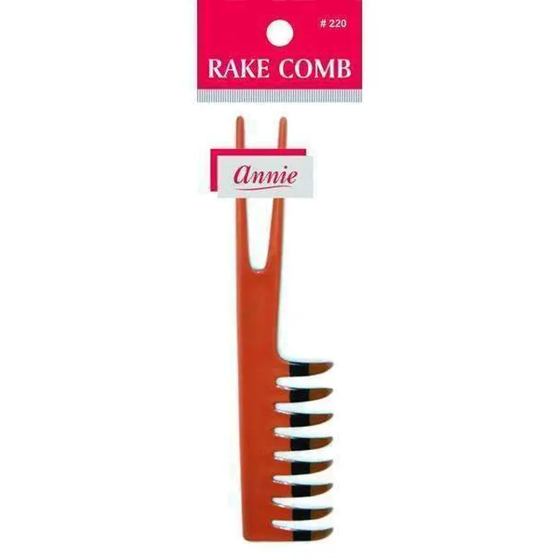 Annie Two Tone Rake Comb Assorted #220