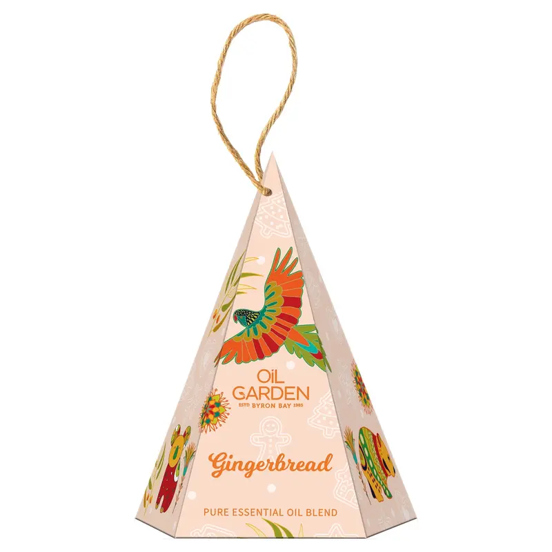 Oil Garden Xmas Bauble - Gingerbread