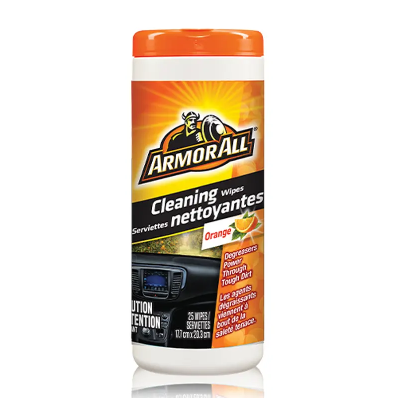 Armor All Orange Cleaning Wipes 25 Wipes