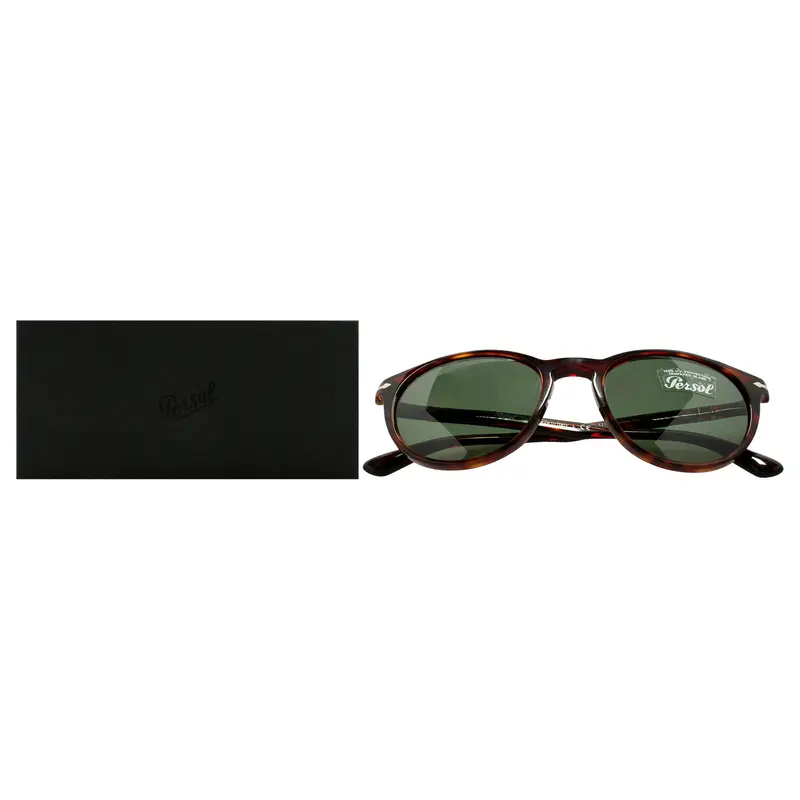 Persol Persol PO3152S 9015-31 - Havana-Green by Persol for Men - 52-20-145 mm Sunglasses