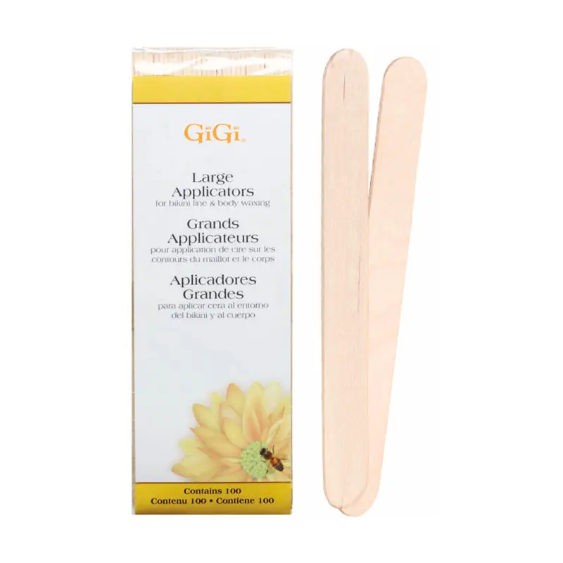 GiGi Large Wax Applicators for Bikini Line and Body Waxing - 100 Count