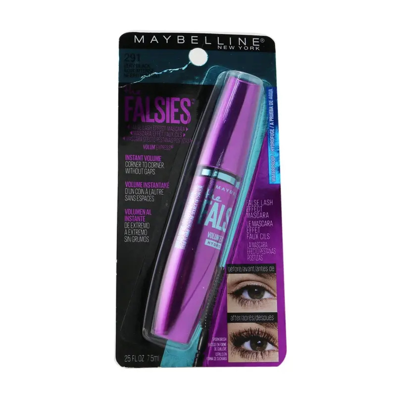 Maybelline Volum' Express The Falsies Waterproof Mascara - # 291 Very Black (Package Slightly Damaged)  7.5ml/0.25oz