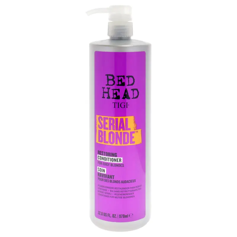 Tigi Bed Head Serial Blonde Conditioner by TIGI for Unisex - 32.8 oz Conditioner
