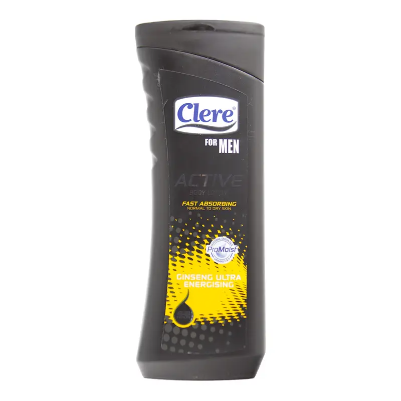 Clere For Men Active Body Lotion - Ginseng Ultra Energising