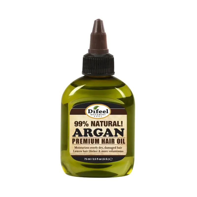 Difeel Argan Premium Hair Oil  Choose Size | Smooth Frizz, Add Shine & Strengthen