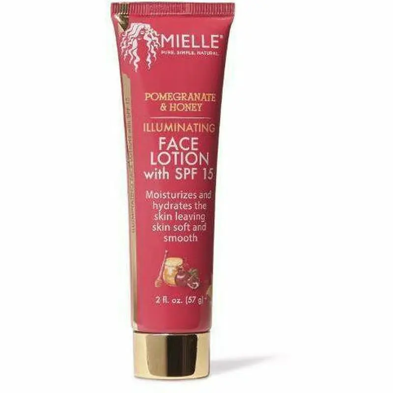 Mielle Organics Pomegranate & Honey Illuminating Face Lotion with SPF 15 2oz