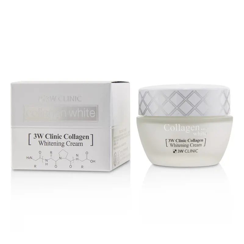 3W Clinic Collagen White Whitening Cream  60ml/2oz