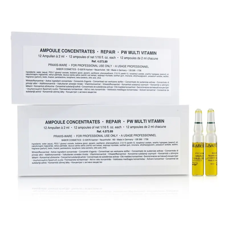 Babor Ampoule Concentrates Repair Multi Vitamin (Salon Size)  24x2ml/0.06oz