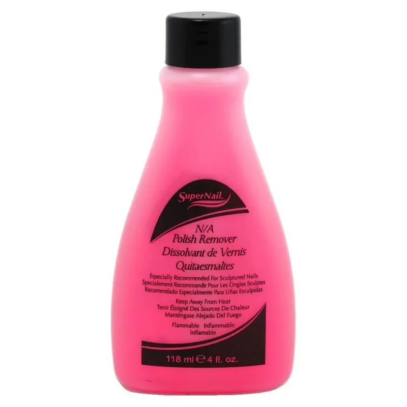 SuperNail  N/A Pink Polish Remover 4 oz
