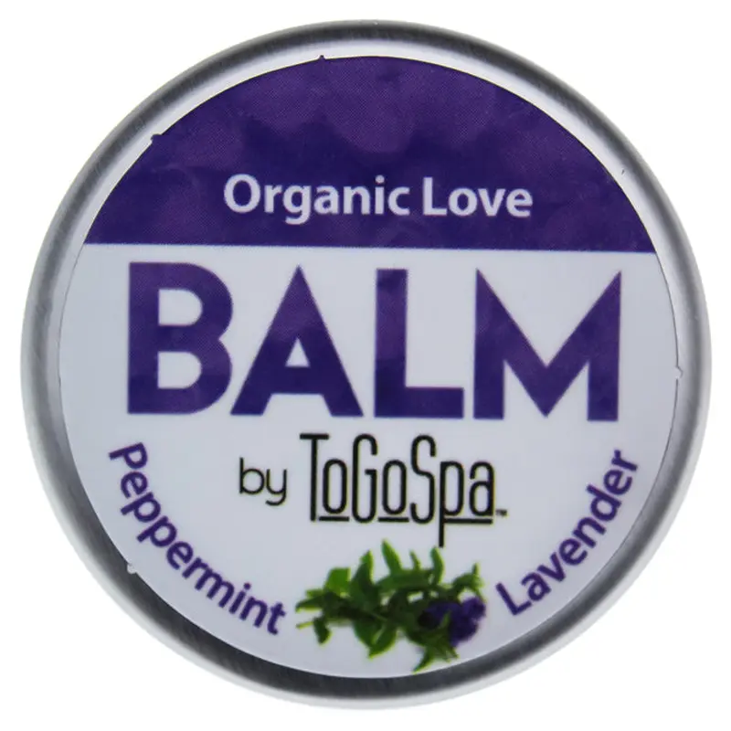 ToGoSpa Organic Love Balm - Peppermint Lavender by ToGoSpa for Unisex - 0.5 oz Lip Balm