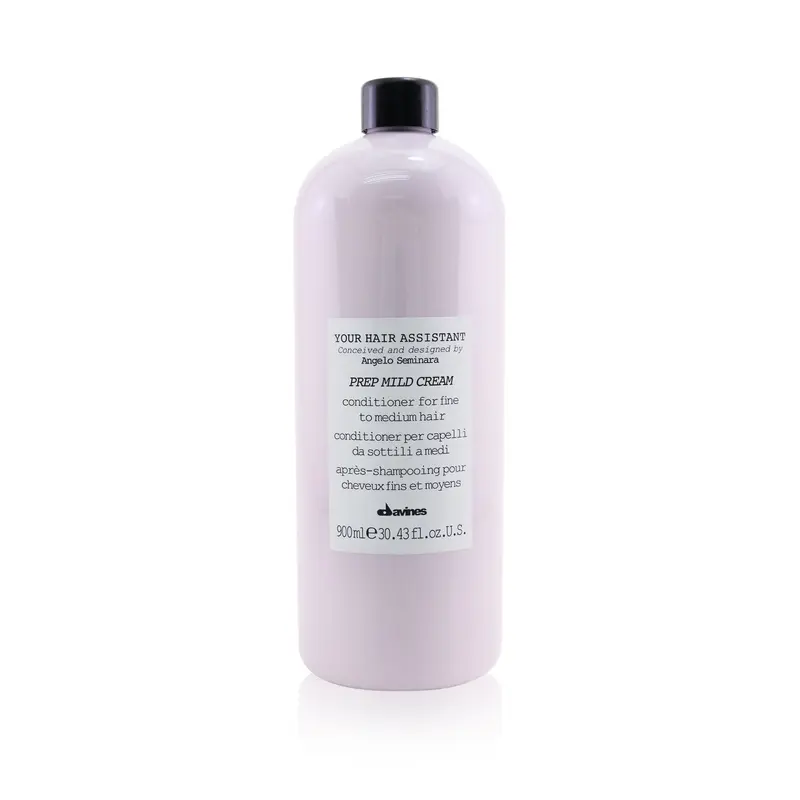 Davines Your Hair Assistant Prep Mild Cream Conditioner (For Fine to Medium Hair)  900ml/30.43oz