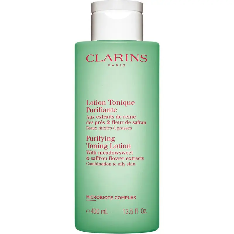 Clarins Combi/Oily Skin Purifying Toning Lotion 400ml