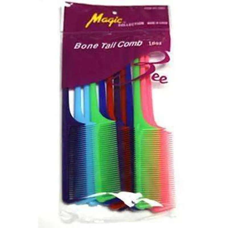 Magic Collection Bone Tail Comb Set - Assorted