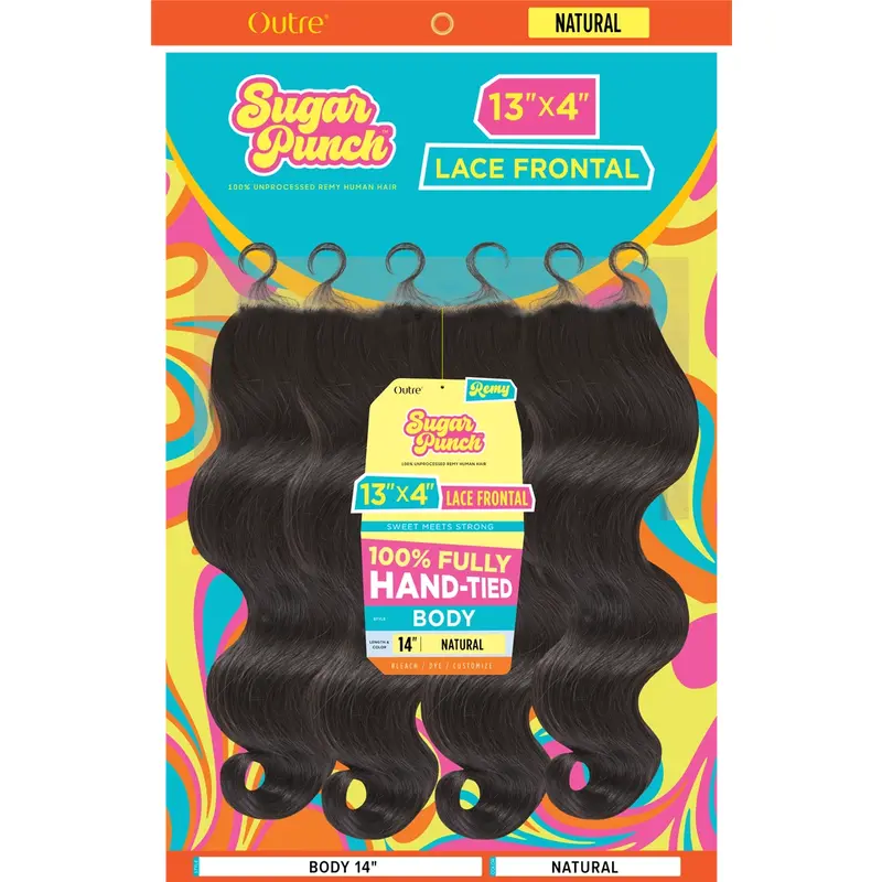 Outre Sugar Punch 4X4 Body Wave Closure 12"