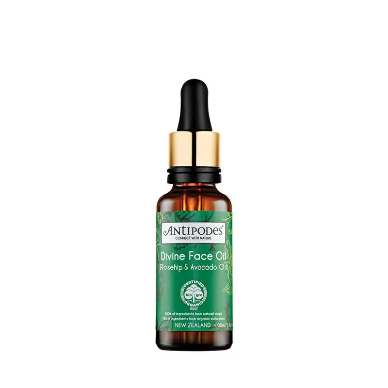 Antipodes Organic Divine Face Oil Organic Avocado Oil & Rosehip 30ml