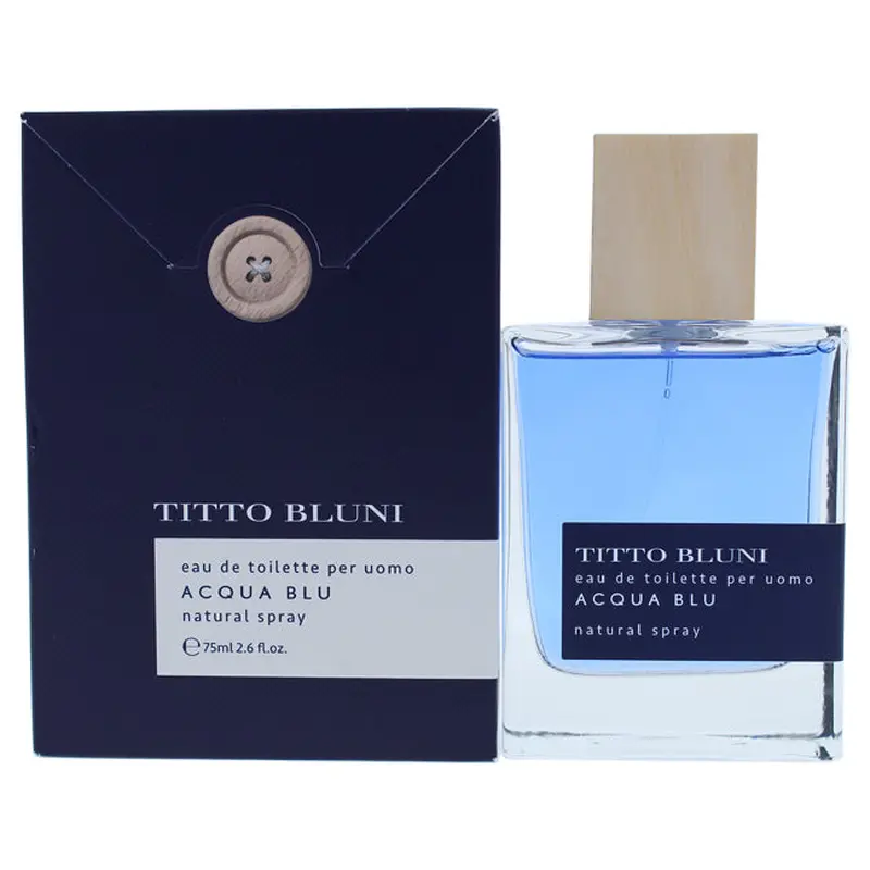 Titto Bluni Acqua Blu by Titto Bluni for Men - 2.6 oz EDT Spray