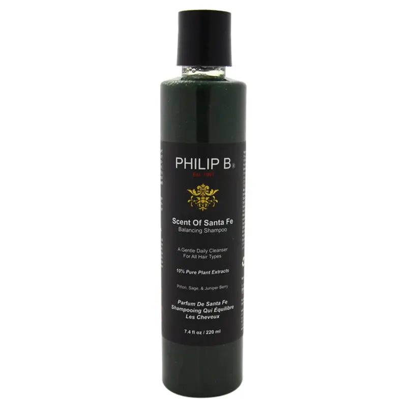 Philip B Scent of Santa Fe Balancing Shampoo by Philip B for Unisex - 7.4 oz Shampoo