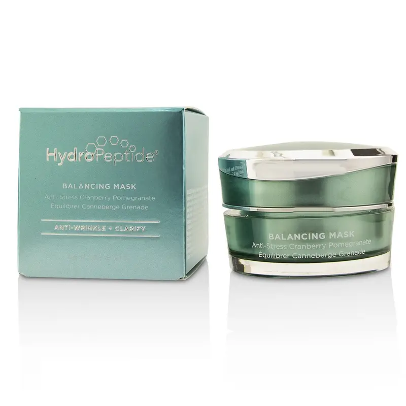 HydroPeptide Balancing Mask - Anti-Stress Cranberry Pomegranate (Unboxed)  15ml/0.5oz