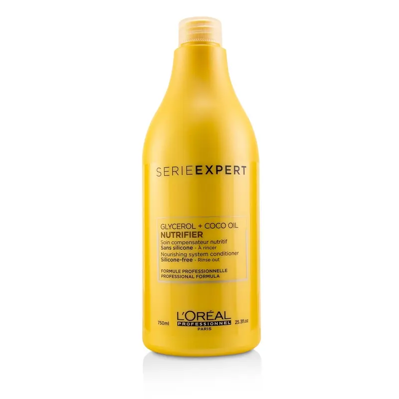 L'Oreal Professionnel Serie Expert - Nutrifier Glycerol + Coco Oil Nourishing System Silicone-Free Conditioner  750ml/25.3oz