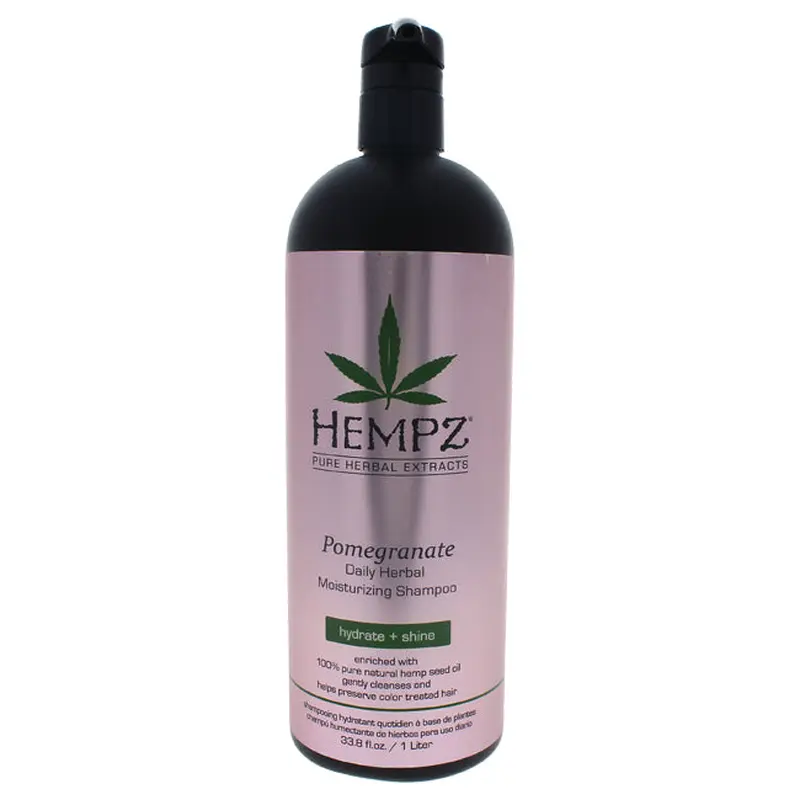 Hempz Pomegranate Daily Herbal Moisturizing Shampoo by Hempz for Unisex - 33.8 oz Shampoo