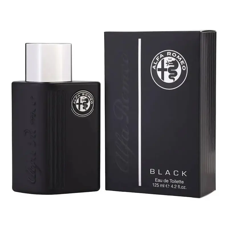 Alfa Romeo Black Eau de Toilette Spray 125ml for Men