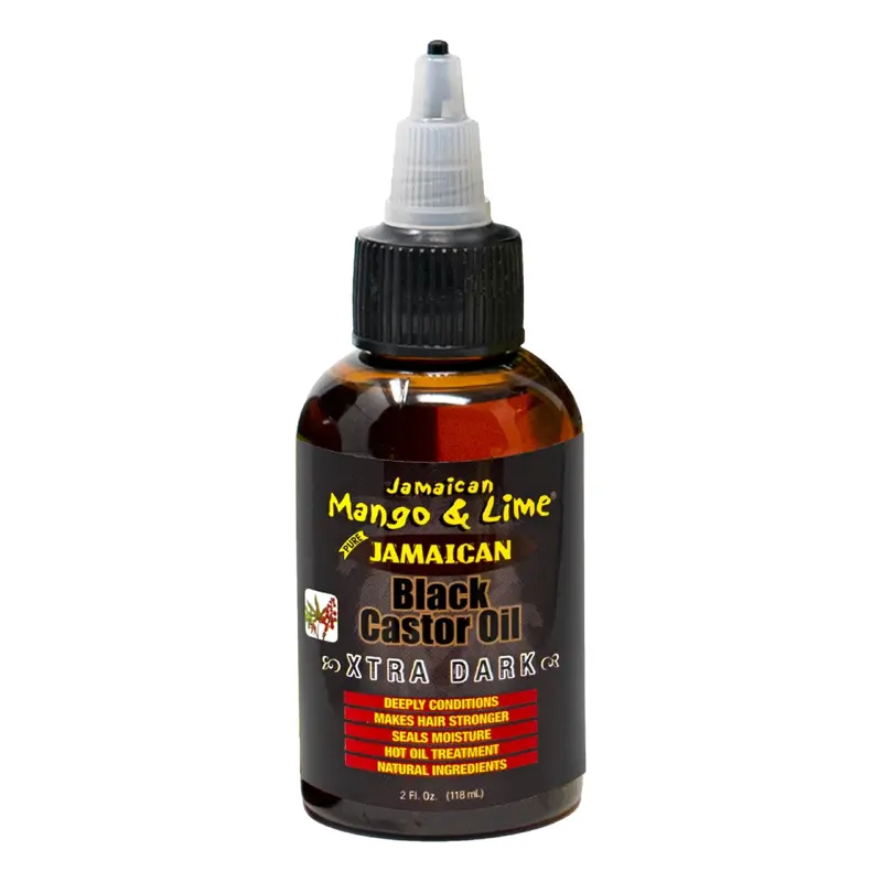 Jamaican Mango & Lime Black Castor Oil - Extra Dark 2oz
