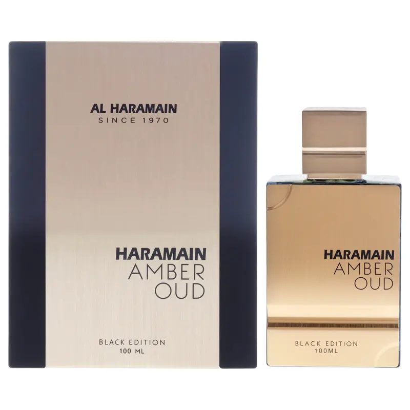 Al Haramain Amber Oud - Black Edition by Al Haramain for Unisex - 3.33 oz EDP Spray