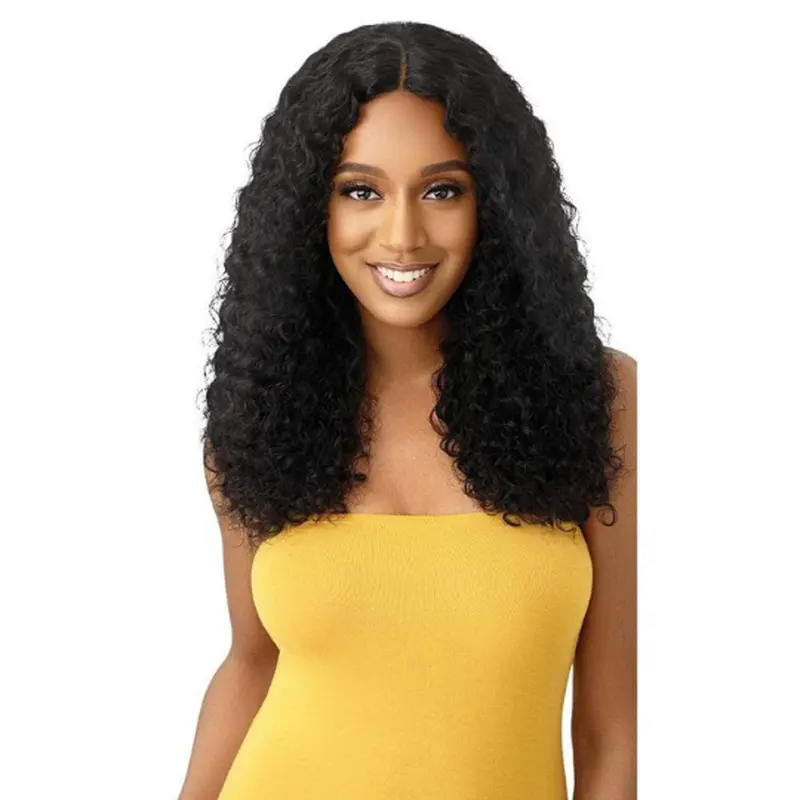 Outre The Daily Wig Wet & Wavy 100% Human Hair Wig - Natural Deep 22"