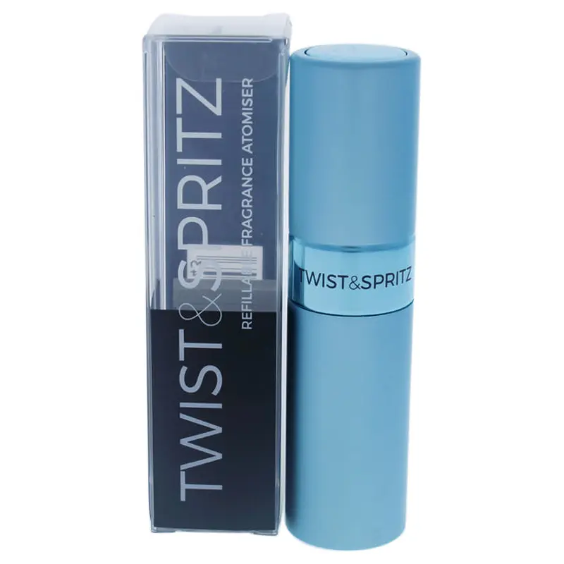 Twist and Spritz Twist and Spritz Atomiser - Pale Blue by Twist and Spritz for Women - 8 ml Refillable Spray (Empty)