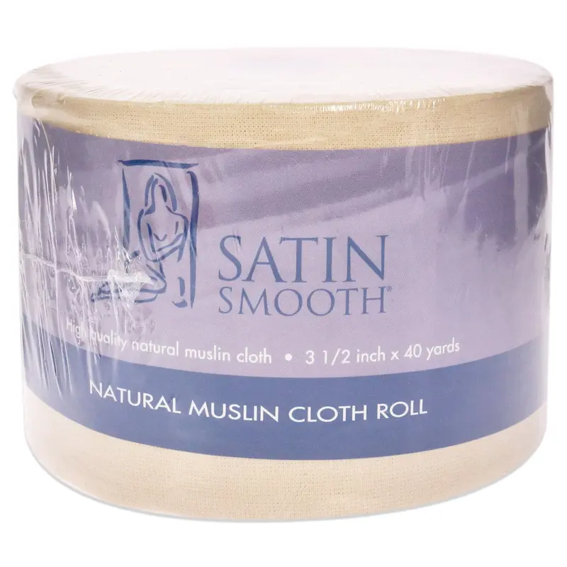 Satin Smooth Natural Muslin Cloth Roll by Satin Smooth for Women - 1 Pc Roll