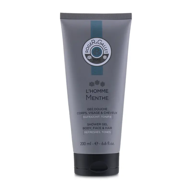 Roger & Gallet L'Homme Menthe Shower Gel (Body, Face & Hair)  200ml/6.6oz