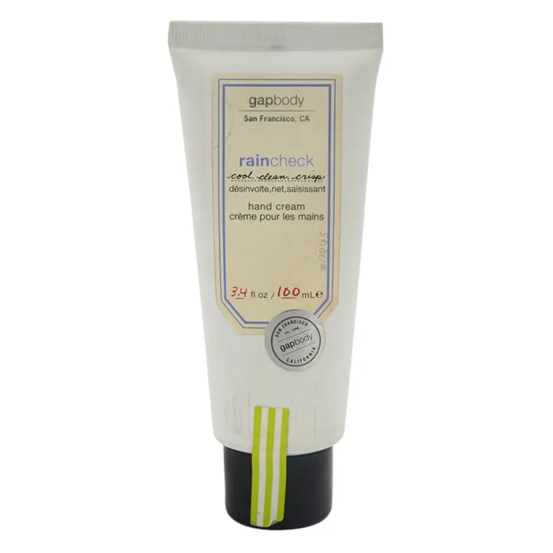 Gap Gap Body Raincheck Hand Cream by Gap for Unisex - 3.4 oz Cream