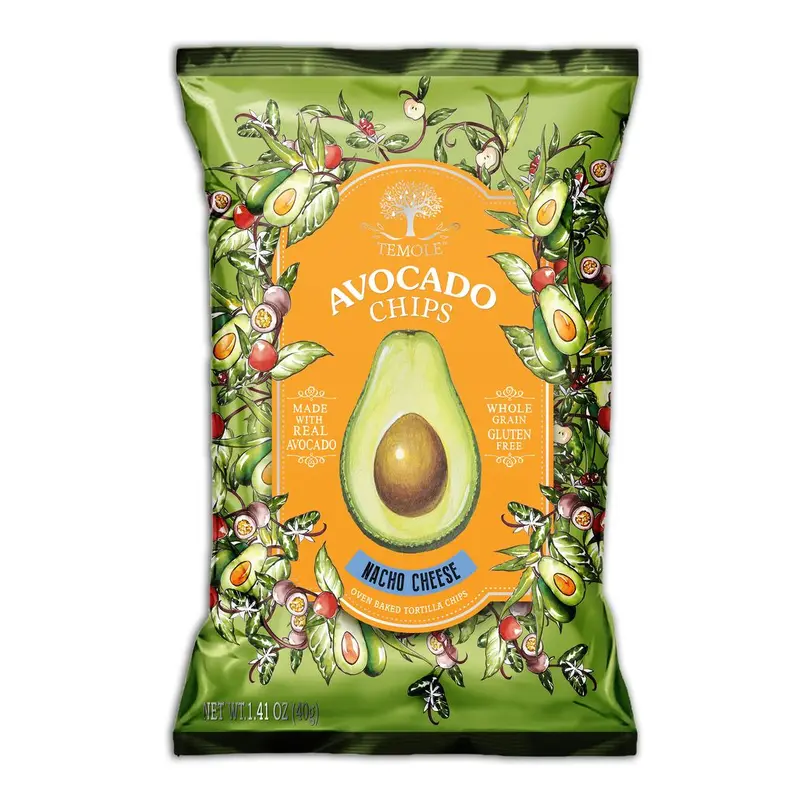 Temole Avocado Chips Nacho Cheese 40g