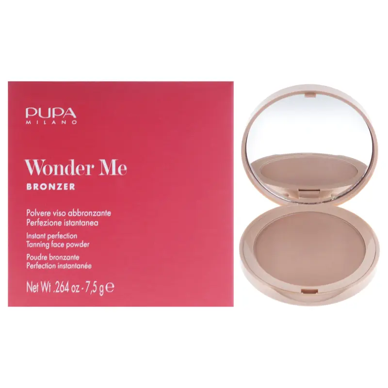Pupa Milano Wonder Me Bronzer - 001 Ligth Neutral by Pupa Milano for Women - 0.264 oz Bronzer