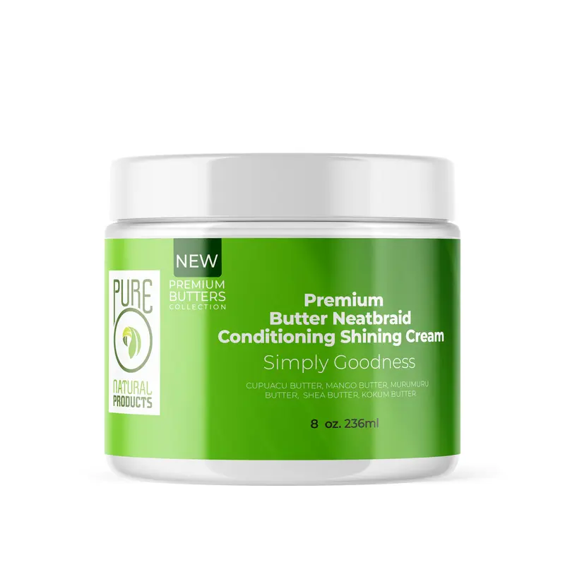 Pure O Premium Butter NeatBraid Conditioning Shining Cream