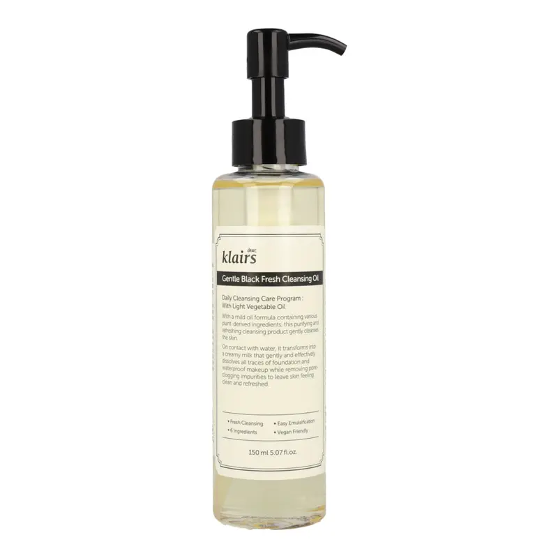 Klairs Gentle Black Fresh Cleansing Oil 150ml