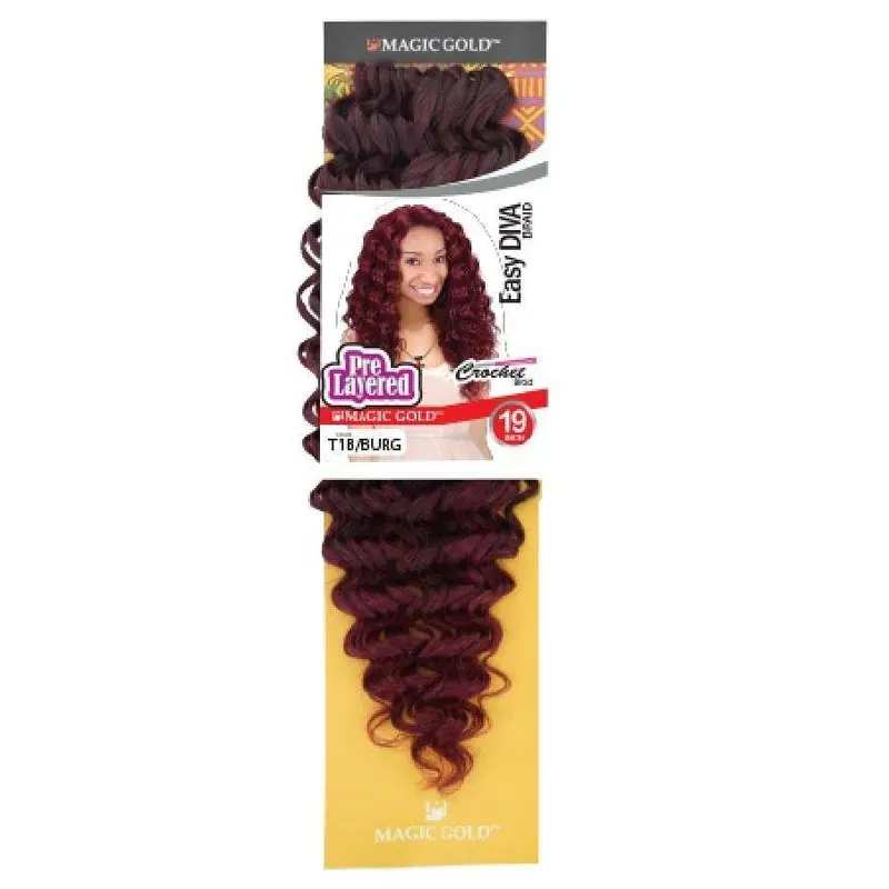 Magic Gold Pre Layered Easy Diva Braid 19"