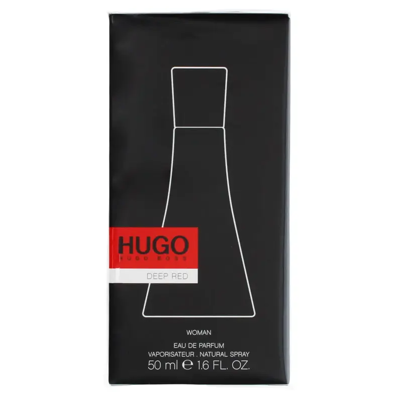 BOSS HUGO DEEP RED FEMME EDP SPRAY 50ML