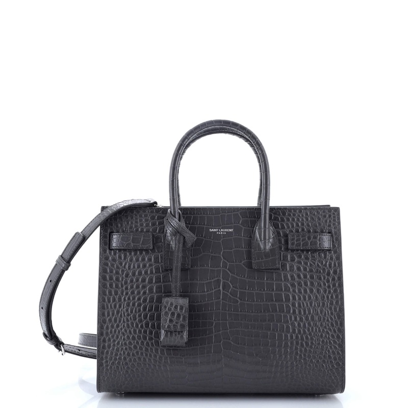 Sac de Jour NM Bag Crocodile Embossed Leather Baby S744816645256